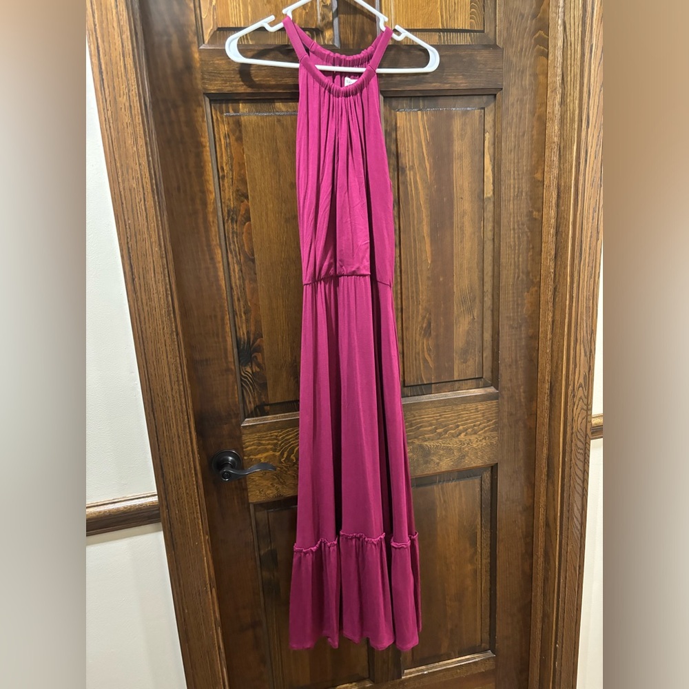 Fushia Maxi Dress